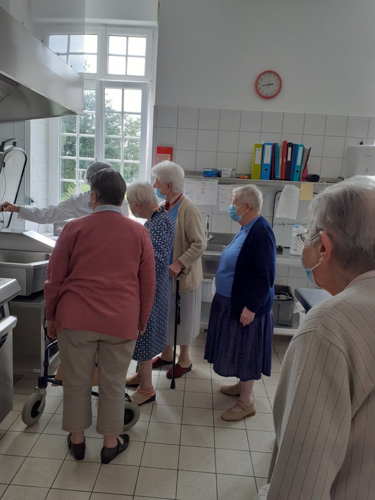 Visite des cuisines - Maison Esther Blé